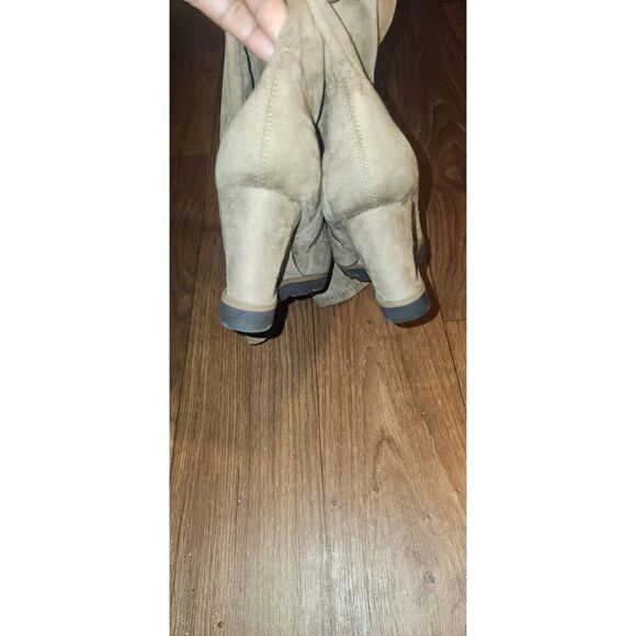 Betani Faux Suede OTK Boots - Picture 7 of 7